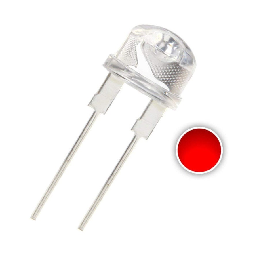 8mm Red LED Light