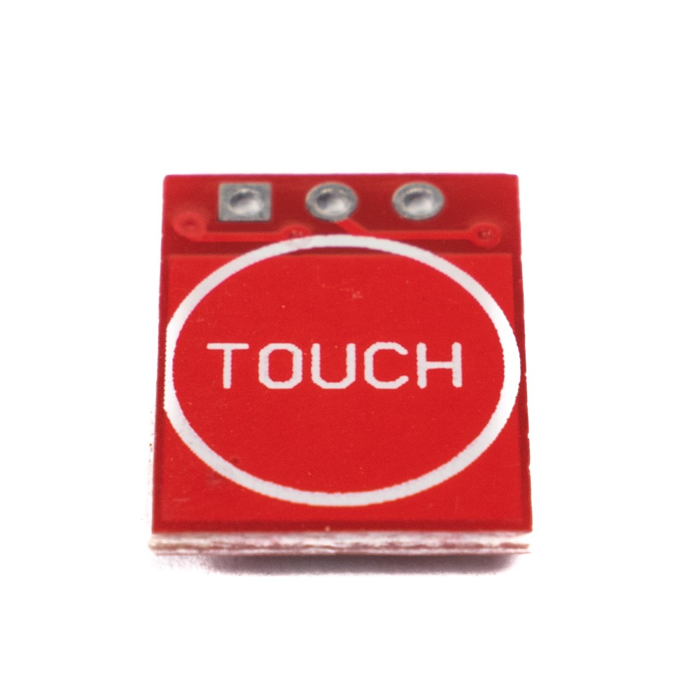 TTP223 Capacitive Single Touch Sensor Module (Red)