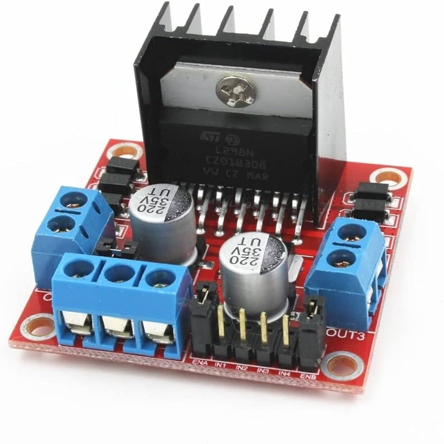 Dual L298D Motor Drive Module